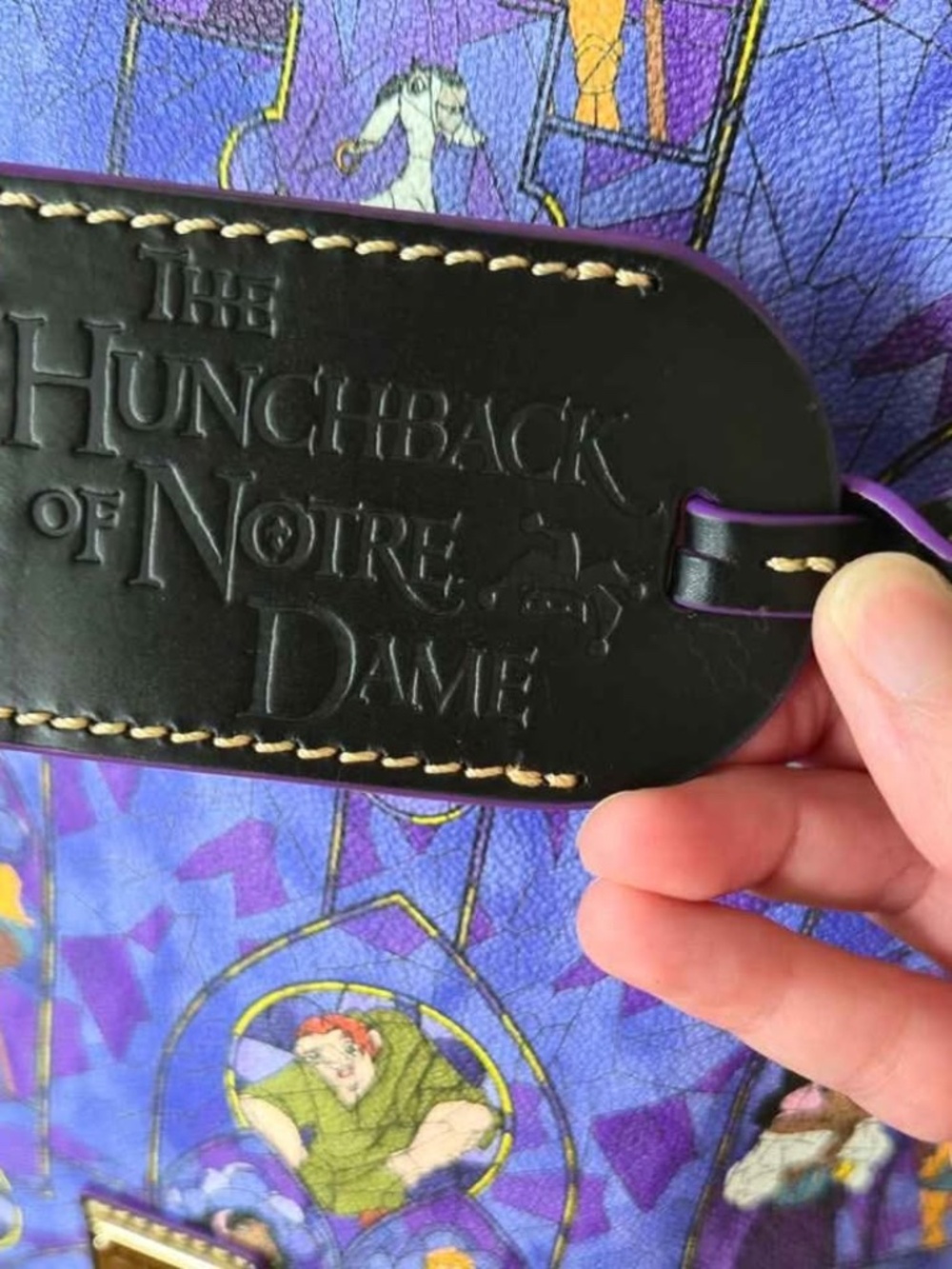 Dooney & Bourke Disney's Hunchback of Notre Dame Crossbody Purse - Picture 8 of 9